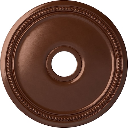Diane Ceiling Medallion (Fits Canopies up to 5 3/8"), 18"OD x 3 5/8"ID x 1 1/8"P, Copper Penny